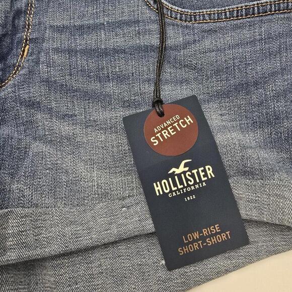Hollister Advanced Stretch 11 Low Rise New Short Short W30 Fitted 2-in (76-5) - Picture 7 of 10